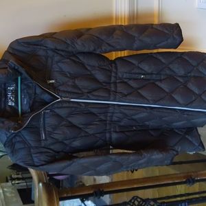 Michael kors packable down jacket with hood